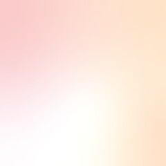 A soft vertical gradient background transitioning smoothly from white to peach and pale pink tones, creating a calm and elegant aesthetic.