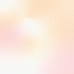A soft vertical gradient background transitioning smoothly from white to peach and pale pink tones, creating a calm and elegant aesthetic.