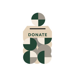 Donation box icon symbolizing philanthropy and ESG community support

