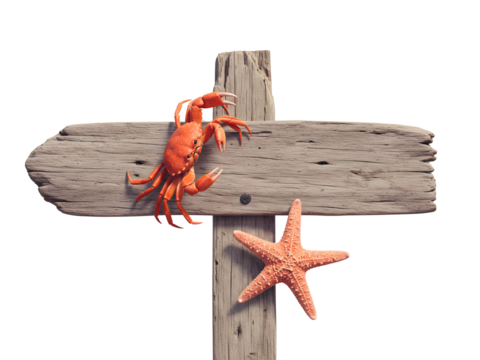 Rustic tropical beach bar signboard and wooden road sign on sandy shore with ocean backdrop — perfect for summer vacation, travel ads, beach menus, and paradise vibes.