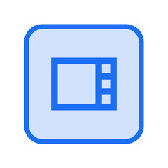 Fototapeta premium Sidebar View Outline