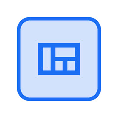 Fototapeta premium Quilt View Outline