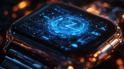 Futuristic smart watch (1)