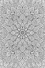 Mandala Coloring Page