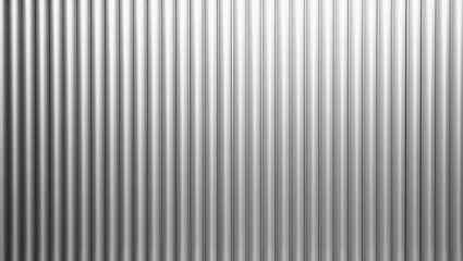 Obraz premium Silent Steel Lines Rise Evenly Reflecting Light and Industrial Elegance