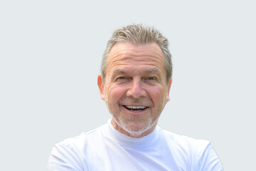 Smiling Senior Man Portrait