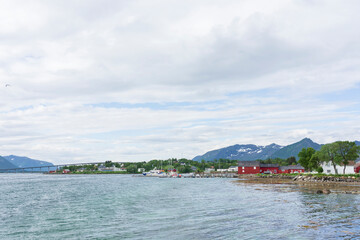 View from Risøyhamn, Andøy, Vesterålen, Norway