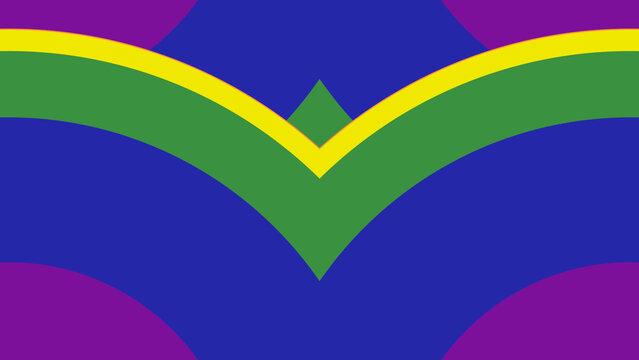 Circle Pride Rainbow Horizontal Transitions 1 MOGRT 418