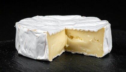 Brie - A soft, creamy cheese with a white, bloomy rind, originating from France. It has a mild, buttery flavor.