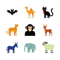 Obraz premium set of animal