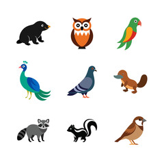 Obraz premium set of animal
