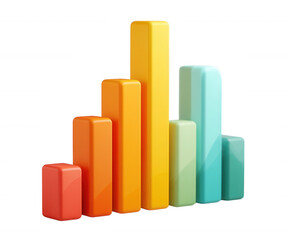 Colorful Bar Chart Graph