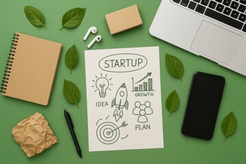 Innovative startup growth strategies planning ideas for business success in modern environments