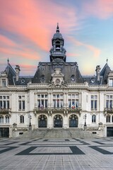 Obraz premium Vichy in France, the city hall 