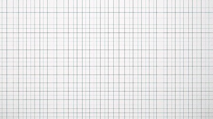 Plain White Squared Grid Paper Background for Design and Printing