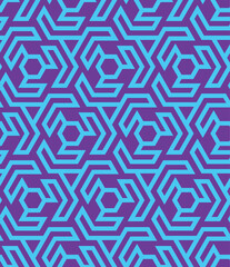 Abstract Maze Geometry Seamless Pattern -vector eps8