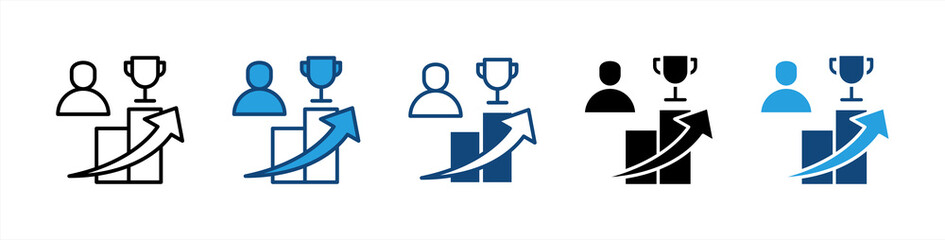 Competition icon sheet multiple style collection