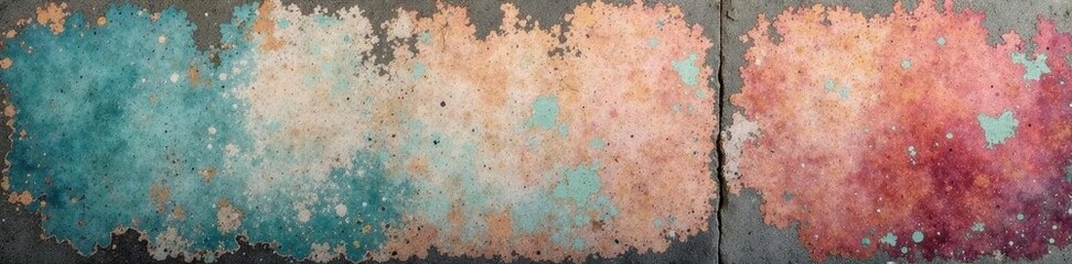 Rough, textured concrete wall; faded, distressed surface , light, detail, design