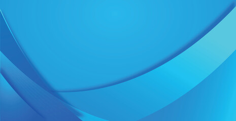 Volume lines on a blue background - Panoramic Vector Background illustration