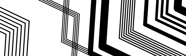 Abstract background with different geometric shapes - Vector illustration