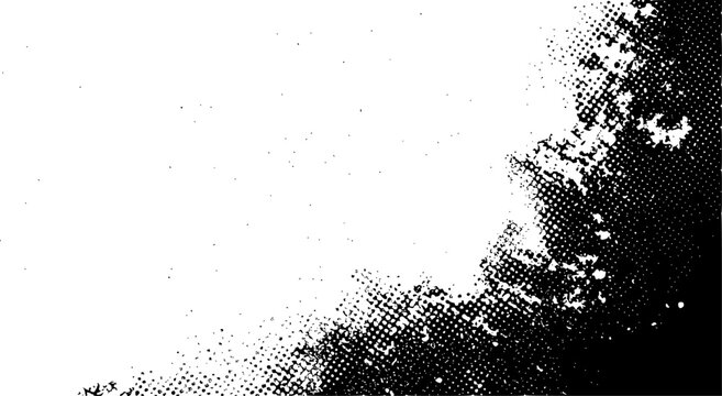 Vintage grunge paper texture. Old worn overlay distressed background. Torn and crumpled pattern for poster or vinyl album cover. Vector illustration of rough, dirty, grainy design	