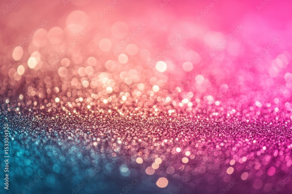 Poster Vivid sparkle background with gradient colors creating a festive atmosphere perfect for celebrations or creative projects in a studio setting