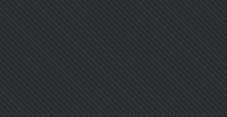 Obraz premium Panoramic abstract dark texture background slanted lines - Vector illustration