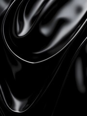 Fototapeta premium Latex black fabric background