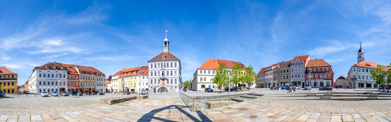 Altstadt, Bischofswerda, Sachsen, Deutschland 
