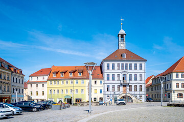 Altstadt, Bischofswerda, Sachsen, Deutschland 