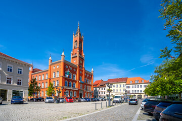 Rathaus, Kamenz, Deutschland 