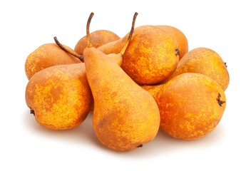 pear path isolated on white