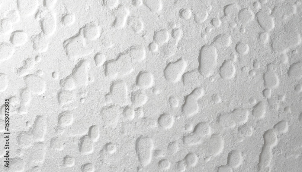 Poster abstract white wall plaster rough texture. white plaster surface with textured patterns, forms inter