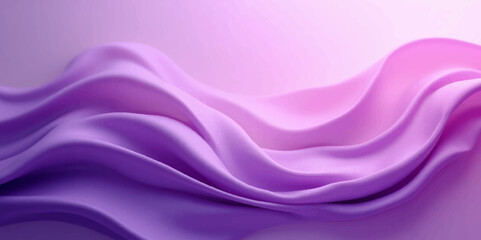 Abstract Purple Wave Background Design – Smooth Fluid Gradient Vector Art.	