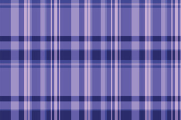 Production textile texture plaid, postcard tartan fabric vector. String pattern seamless check background in indigo and blue colors.