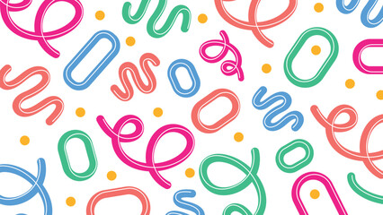 Abstract colorful circle background