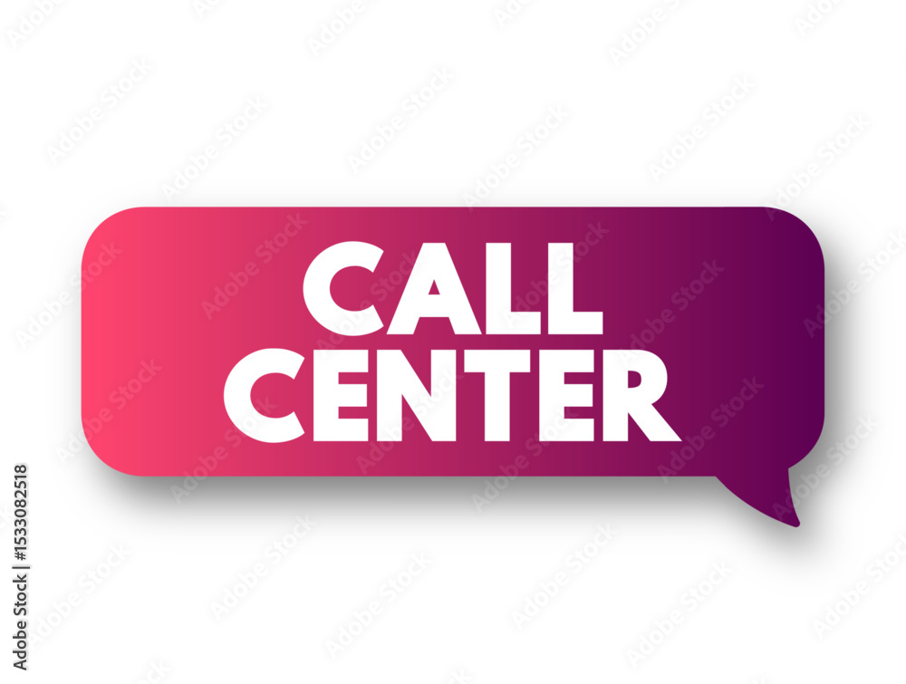 Poster call center is a managed capability that can be centralised or remote that is used for receiving or 