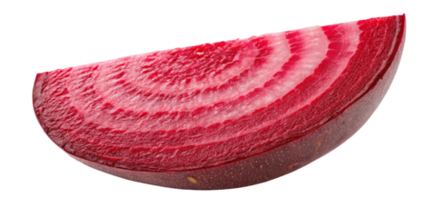 Red Beet Slice, Isolated on Transparent Background, High-Resolution Food Photography, Vegetable, Healthy Eating, beetroot, food photography, clipart