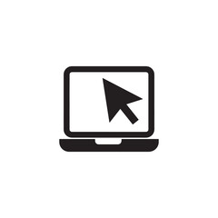  The Laptop with a Pointer Icon