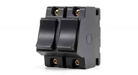 Double electrical wall switch object