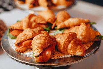 Delicious Croissants with Fresh Fillings