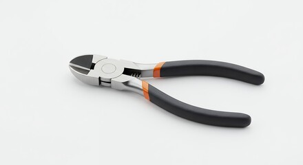 Obraz premium Wire cutters on white background