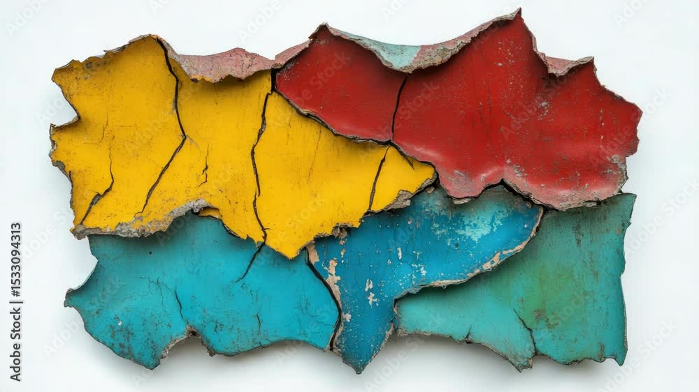 Poster a close-up view of a wooden surface with painted details, perfect for use in illustrations or design