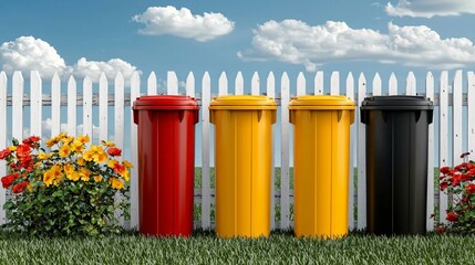 Trash sorting program for eco-conscious households using app tracking and rewards system