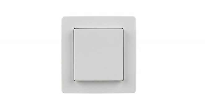 Light gray electrical switch