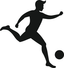 tennis player silhouette vector illustration