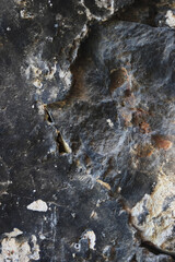 Natural high resolution weathered rough textured natural stone surface..Perfect for cinematic backdrops, fantasy landscapes, and environmental concept art. Earthy tones, strong contrasts, and a raw na