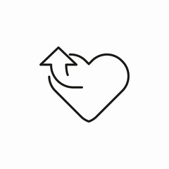 love heart icon sign vector