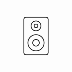 music speaker icon sign vector