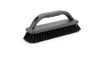 Cleaning brush with gray handle